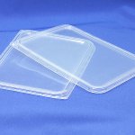 Контейнер ПП прямоугольный  0,5 л  с крышкой (182*136*35)