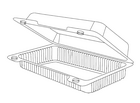 Контейнер ОПС прямоугольный с крышкой РК-19, Ш-019