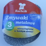 Губка металлическая спираль 3шт.