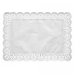 Ажурные салфетки прямоугольные